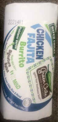 Chicken Fajita Burrito