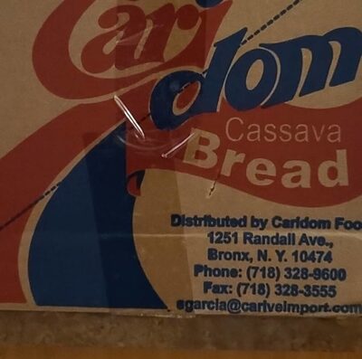 Cassava bread natural