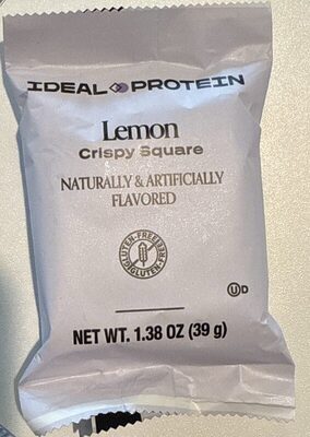 Lemon Crispy Square front packaging