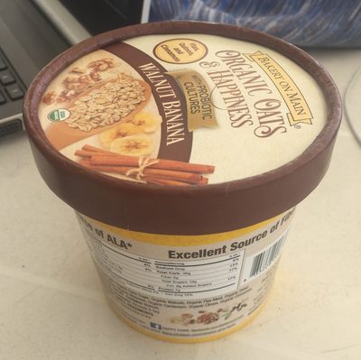 Organic Walnut Banana Oatmeal Cups