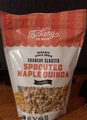 Organic Granola: Sprouted Maple Quinoa