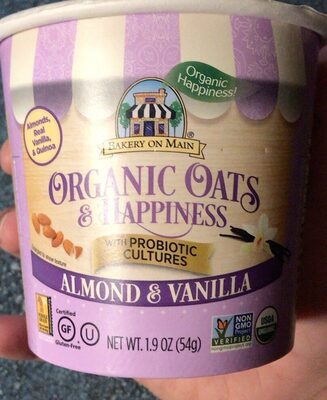 Organic oats and happiness
