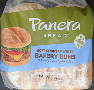 Soft Country White Bakery Buns