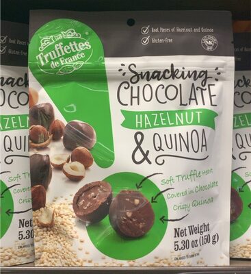 Snacking chocolate hazelnut & quinoa