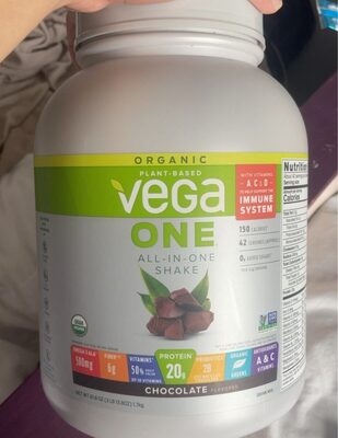 Organic Vega All In One Shake Chocolate Flavored