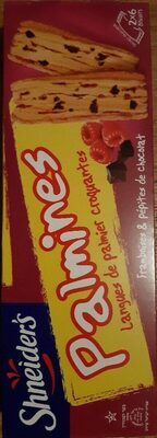 Pralines : langues de palmier croquantes