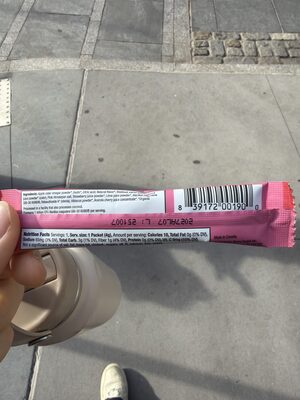 Superbelly Hydration Drink Mix Powder nutrition facts table