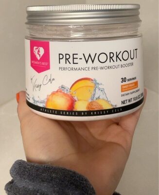 Pre-Workout Sweet Peach