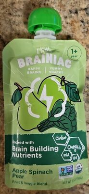 Apple, Pear, Spinach Fruit & Veggie Blend