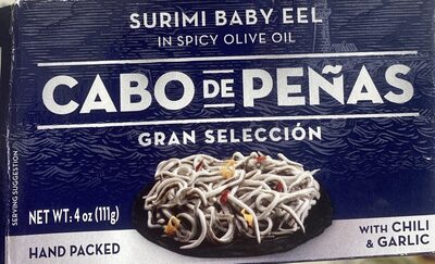 Surimi Baby Eel In Spicy Olive Oil