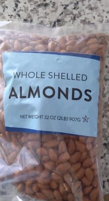 Almonds front packaging