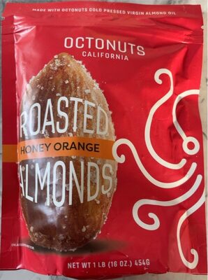 Honey Orange Roasted Almonds