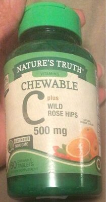 Chewable C plus rose hips