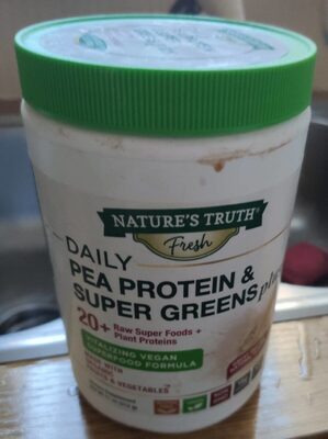 Daily pea protein & super greens plus