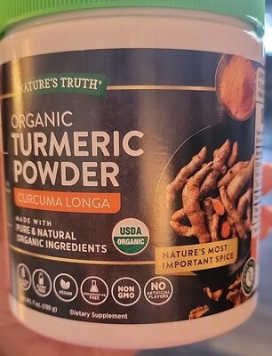 Organic turmeric powder