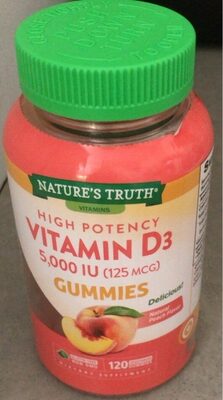 High Potency Vitamin D3 Gummies