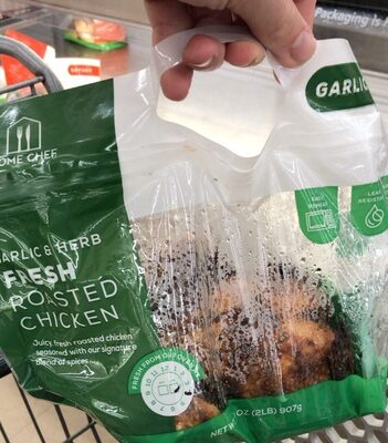 Fresh Roasted Chicken Garlic & Herb front packaging