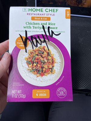 Chicken and Rice with Teriyaki