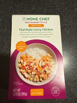 Thia style curry chicken