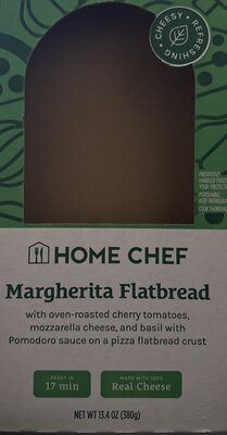 Margherita flatbread
