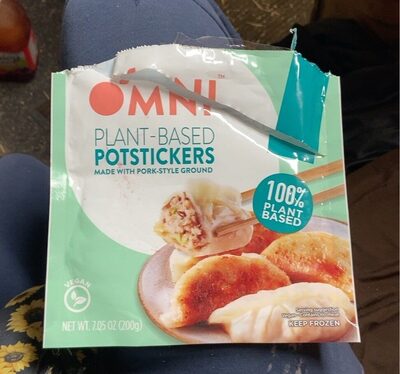 Plan-Based Potstickers front packaging