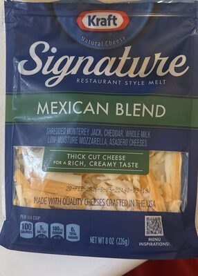 Signature Restaurant Style Melt Mexican Blend