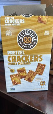 Pretzel Crackers Honey Mustard
