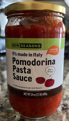 Pomodorina Pasta Sauce