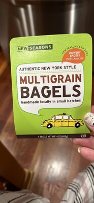 MULTIGRAIN BAGELS