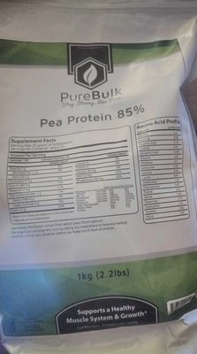Pea Protein 85%