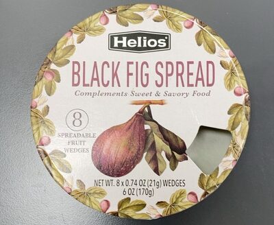Black fig spread front packaging