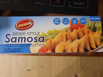 Deshi Style Samosa front packaging