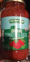 Fresh thyme orgznic tomato & basil pasta sauce