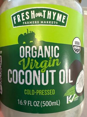 Organic Coconut Oil