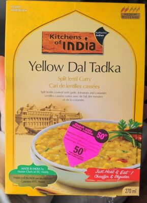 Yellow dal tadka