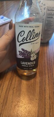 Lavender Simple Syrup front packaging