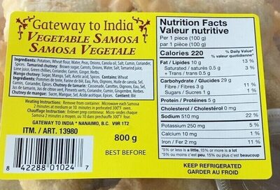 Vegetable Samosa