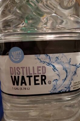 Distilled water