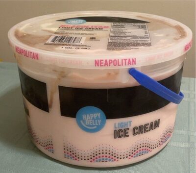 Neapolitan light ice cream