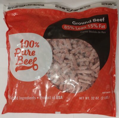 Ground Beef 85% Lean 15% Fat
