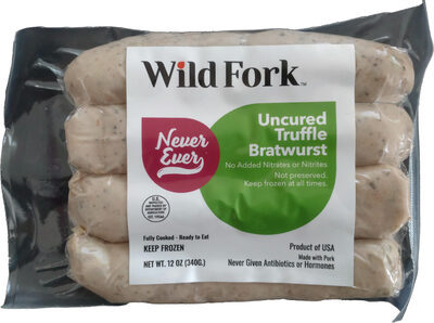 Uncured Truffle Bratwurst