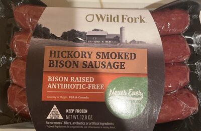 Hickory Smoked Bison Sausage