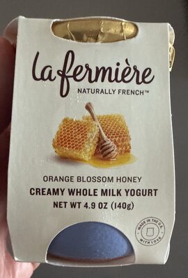 Orange blossom honey