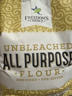 Unbleached all purpose flour