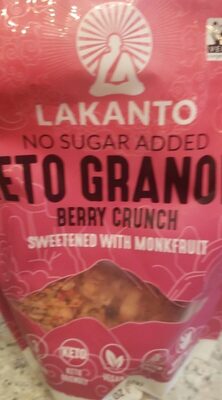 Keto Granola, Berry Crunch imp