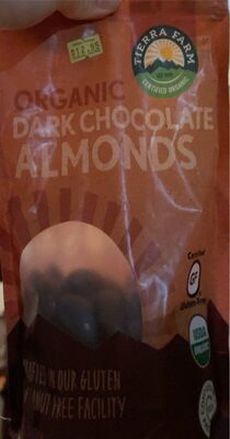 Organic Dark Chocolate Almonds