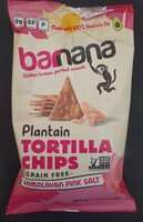 Plantain Tortilla Chips Himalayan Pink Salt