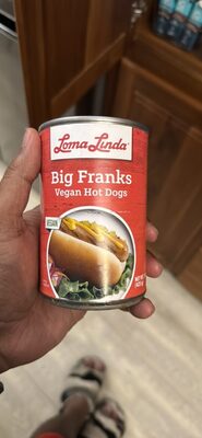 Big Franks Vegan Hot Dogs