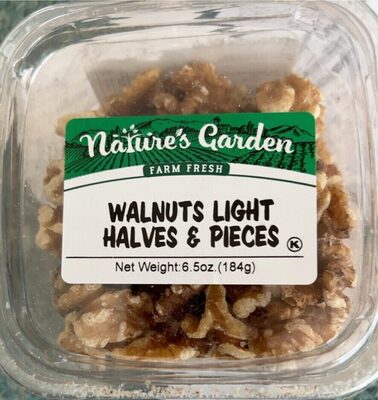 Walnuts, Light Halves & Pieces