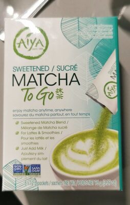 Sweetened Matcha To Go